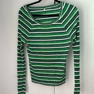 Margaret O’Leary striped shirt, size L
